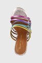Kurt Geiger London klapki skórzane Pierra Mule multicolor 8882769109.MULT/OTHER