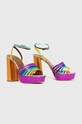 Кожени сандали Kurt Geiger London Pierra 8882269109.MULT/OTHER многоцветен AA00