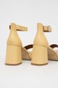 Obuwie Vagabond Shoemakers sandały skórzane FIONA 5515.001.15 żółty