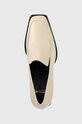 Vagabond Shoemakers czółenka skórzane HEDDA beżowy 5503.001.02