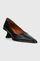 Vagabond Shoemakers bőr flip-flop TILLY fekete