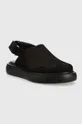 Sandale od brušene kože Vagabond Shoemakers BLENDA crna