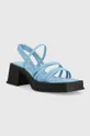 Шкіряні сандалі Vagabond Shoemakers HENNIE блакитний