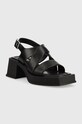 Vagabond Shoemakers sandały skórzane HENNIE 5537.001.20 czarny SS23