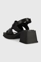 Obuwie Vagabond Shoemakers sandały skórzane HENNIE 5537.001.20 czarny