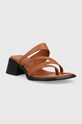 Vagabond infradito in pelle INES 5311.001.27 marrone SS23