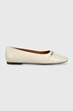 Usnjene balerinke Vagabond Shoemakers JOLIN bež 5508.301.02