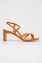 oranžová Kožené sandále Vagabond Shoemakers LUISA Dámsky
