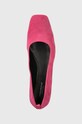 Vagabond Shoemakers baleriny zamszowe DELIA różowy 5307.240.46