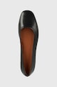 Vagabond Shoemakers bőr balerina cipő JOLIN fekete 5508.001.20