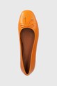Vagabond Shoemakers baleriny skórzane JOLIN pomarańczowy 5508.101.44
