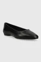 Vagabond Shoemakers bőr balerina cipő SANDY fekete