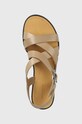 Шкіряні сандалі Vagabond Shoemakers TIA 2.0 бежевий 5531.201.09
