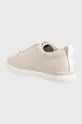 Δερμάτινα ελαφριά παπούτσια Calvin Klein LOW PROF VULC LACE UP - HF MONO  Πάνω μέρος: Φυσικό δέρμα Εσωτερικό: Υφαντικό υλικό Σόλα: Συνθετικό ύφασμα