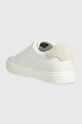 Boty Kožené sneakers boty Calvin Klein CLEAN CUPSOLE LACE UP - HE HW0HW01415 bílá