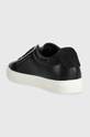 Obuwie Calvin Klein sneakersy skórzane CLEAN CUPSOLE LACE UP - HE HW0HW01415 czarny