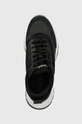 fekete Calvin Klein sportcipő RUNNER LACE UP - LTH/SAT