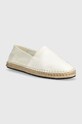 Espadrilky Calvin Klein ESPADRILLE - HF MONO HW0HW01456 biela SS23