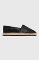 fekete Calvin Klein espadrilles ESPADRILLE - HF MONO Női