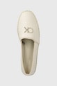 Calvin Klein espadryle ESPADRILLE W/HW - JQ beżowy HW0HW01458