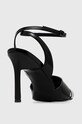 Шкіряні сандалі Calvin Klein GEO STIL SANDAL 90HH HW0HW01462 чорний SS23