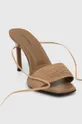Sandále Calvin Klein GEO STIL GLADI SANDAL 90HH béžová