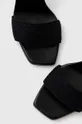 čierna Sandále Calvin Klein GEO STIL GLADI SANDAL 90HH