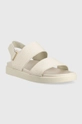 Σανδάλια Calvin Klein ADJ SANDAL W/HW - JQ μπεζ