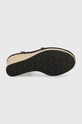 Calvin Klein sandały WEDGE 70HH - HE HW0HW01499 czarny