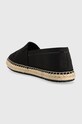 Obuwie Calvin Klein espadryle ESPADRILLE HE - CANVAS HW0HW01546 czarny