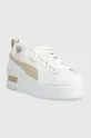 Puma leather sneakers Mayze Wedge Wns white