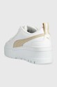Cipők Puma bőr sportcipő Mayze Wedge Wns 386273 fehér