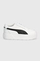 Puma sneakersy skórzane Karmen Rebelle 387212 biały SS24