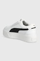 Obuwie Puma sneakersy skórzane Karmen Rebelle 387212 biały