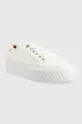 Tommy Hilfiger sneakersy PLATFORM VULCANIZED SNEAKER biały