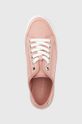 pastelově růžová Sneakers boty Tommy Hilfiger PLATFORM VULCANIZED SNEAKER