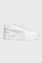 Шкіряні кросівки Puma Mayze Mix Wns лицьова шкіра білий 387468
