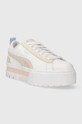 Puma leather sneakers Mayze Mix Wns 387468 white SS25