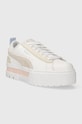 Puma leather sneakers Mayze Mix Wns 387468 white SS25