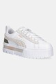 Puma sneakers din piele Mayze Mix Wns platformă alb 387468