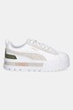 Puma sneakers din piele Mayze Mix Wns 387468 alb SS25