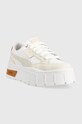 Kožené tenisky Puma Mayze Stack Luxe Wns 389853 bílá SS24