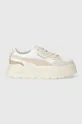 Puma leather sneakers Mayze Stack Luxe Wns beige