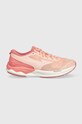 Mizuno pantofi de alergat Wave Revolt 3 textil roz J1GD2381