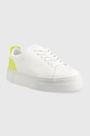 Guess sneakersy giaa5 FL5GAA.ELE12.WHILI biały SS23
