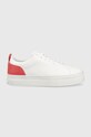 Кроссовки Guess Giaa5 плоская белый FL5GAA.ELE12.WHIOR