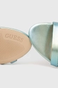 τιρκουάζ Δερμάτινα σανδάλια Guess Kadera