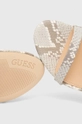 μπεζ Δερμάτινα σανδάλια Guess Kadera