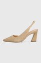 Замшевые туфли Guess mallie кирпичик бежевый FL5MLE.SUE05.BROWN