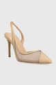 Guess szpilki Piano FL5PNO.LEA05.NUDE beżowy SS23